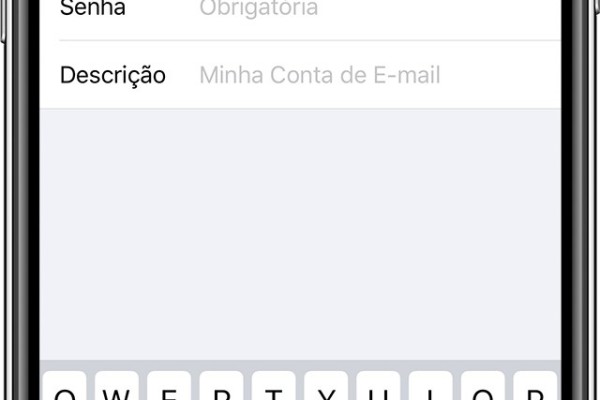 Instalar meu e-mail no iPhone