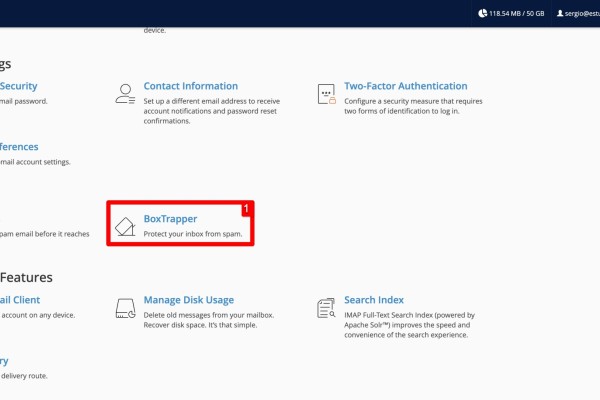 Adicionar remetente à Whitelist (Lista de Remetentes Confiáveis)